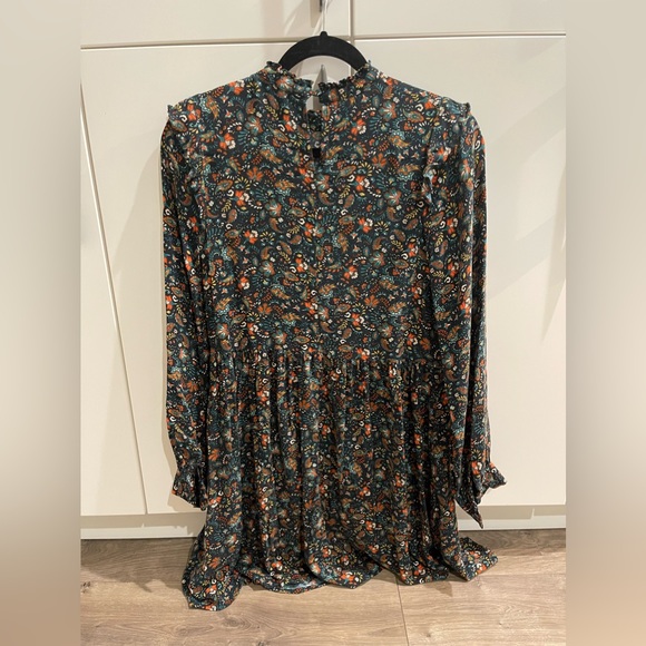 Warehouse loose fit viscose dress - Picture 5 of 7